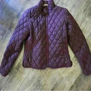 Eddie Bauer womens purple lightweight jacket size small   excellent condition